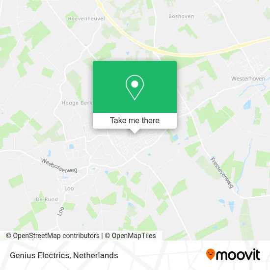 Genius Electrics map