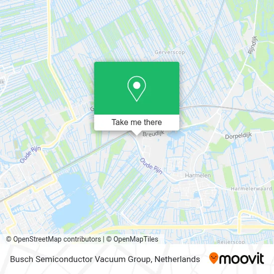 Busch Semiconductor Vacuum Group Karte