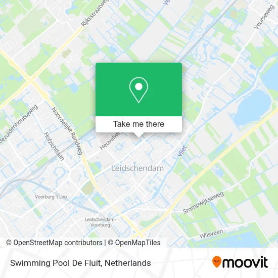 Swimming Pool De Fluit map