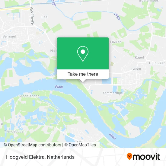 Hoogveld Elektra map