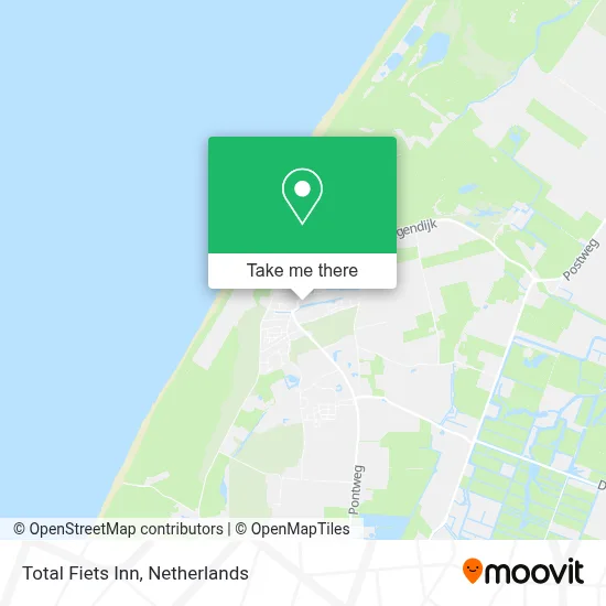 Total Fiets Inn map