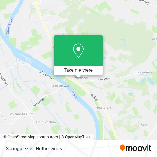 Springplezier map
