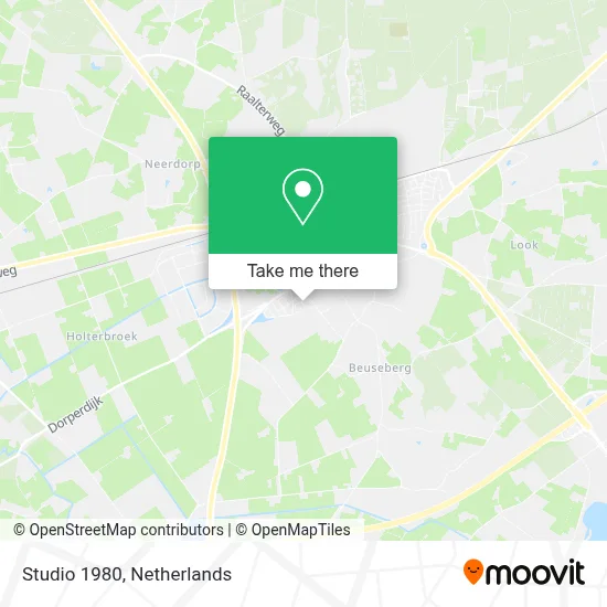 Studio 1980 map