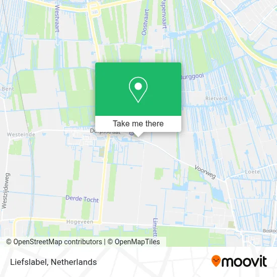 Liefslabel map