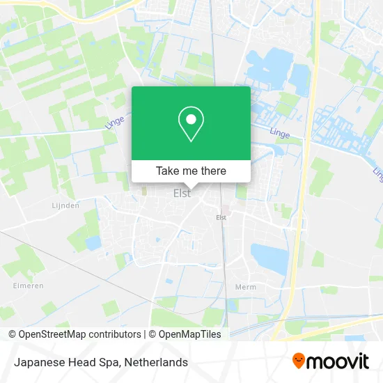 Japanese Head Spa map