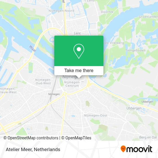 Atelier Meer map