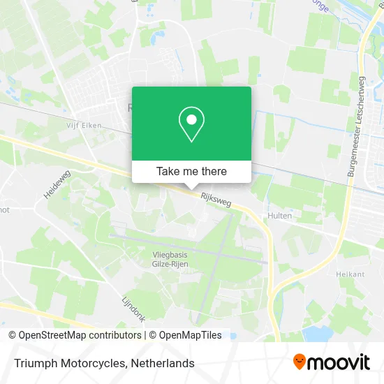 Triumph Motorcycles map