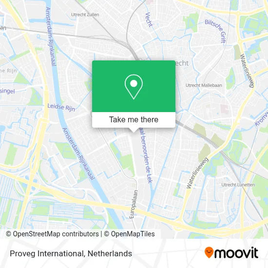 Proveg International map