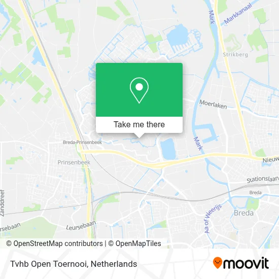 Tvhb Open Toernooi map