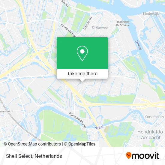 Shell Select map