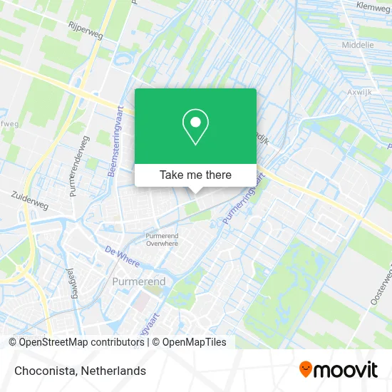 Choconista map
