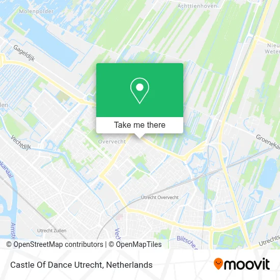 Castle Of Dance Utrecht map