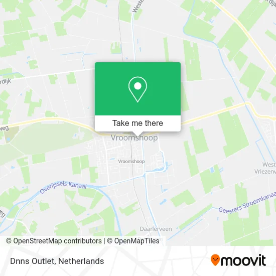 Dnns Outlet map