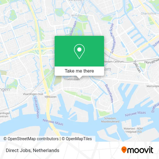 Direct Jobs map