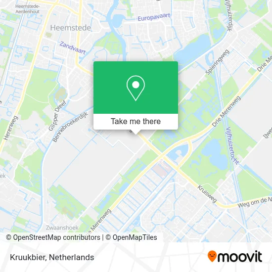 Kruukbier map