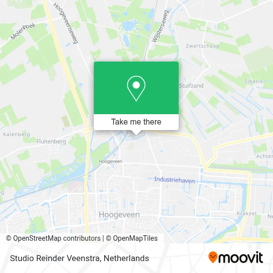 Studio Reinder Veenstra map