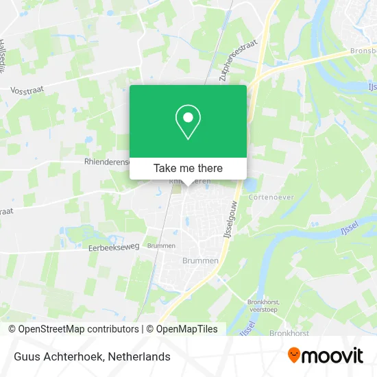 Guus Achterhoek map