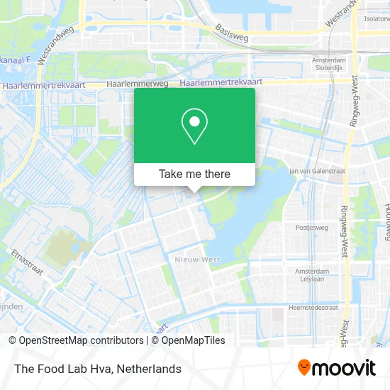 The Food Lab Hva map