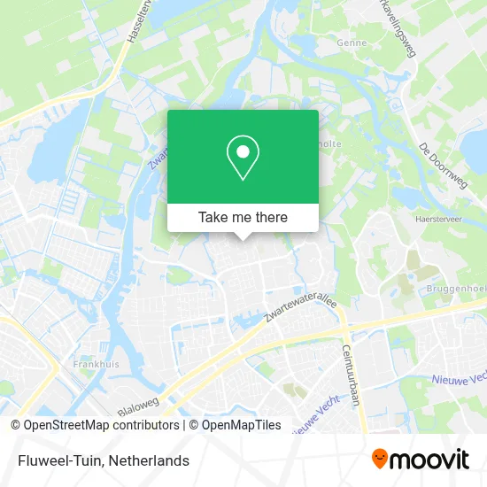 Fluweel-Tuin map