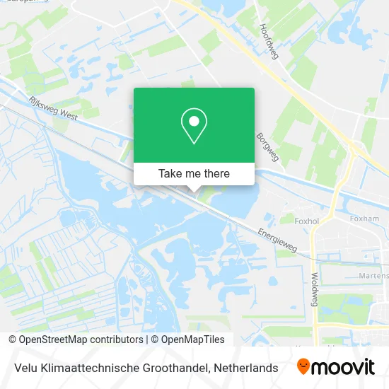 Velu Klimaattechnische Groothandel map
