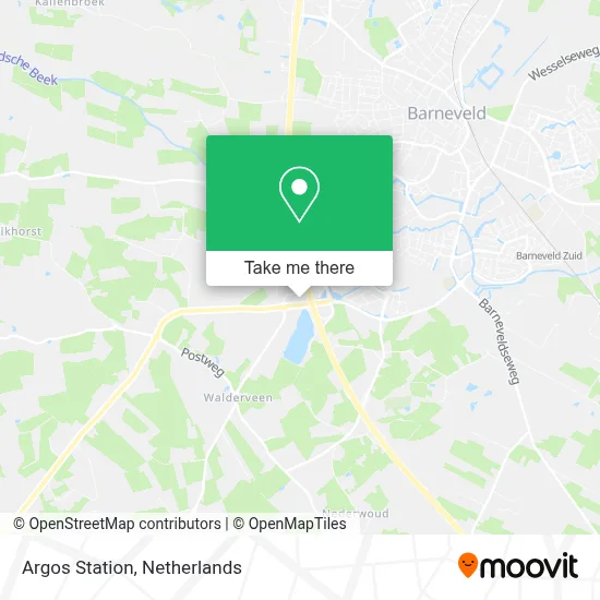 Argos Station map