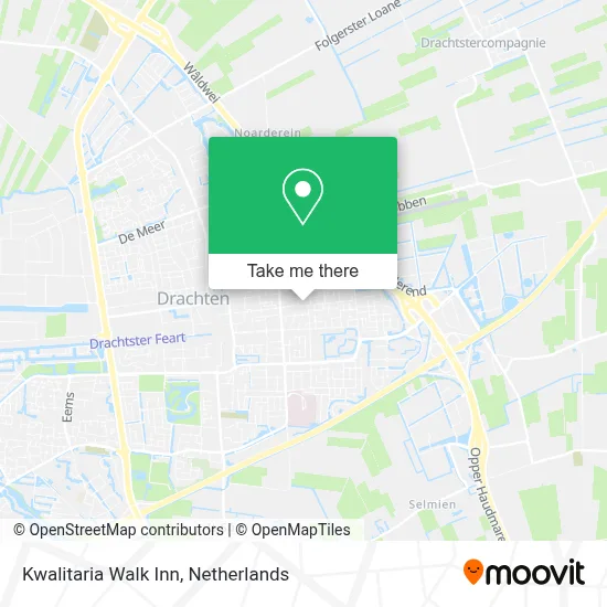 Kwalitaria Walk Inn map