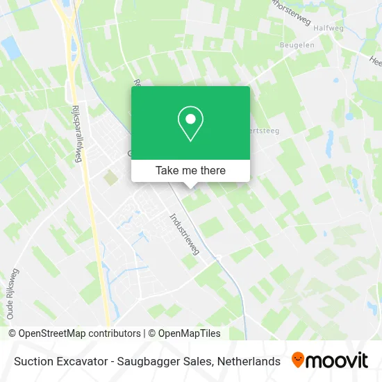 Suction Excavator - Saugbagger Sales map