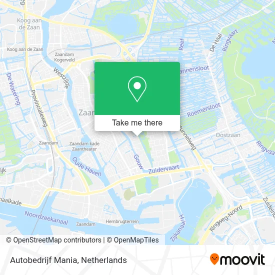 Autobedrijf Mania map