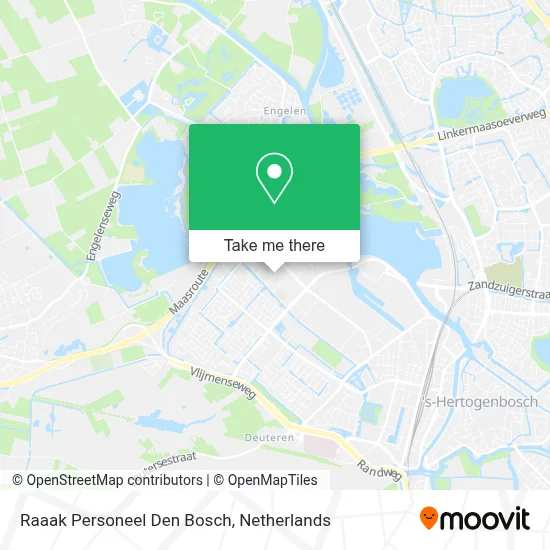 Raaak Personeel Den Bosch map