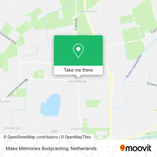Make Memories Bodycasting map