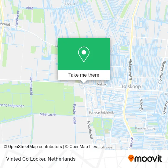 Vinted Go Locker Karte