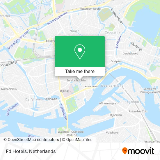 Fd Hotels map