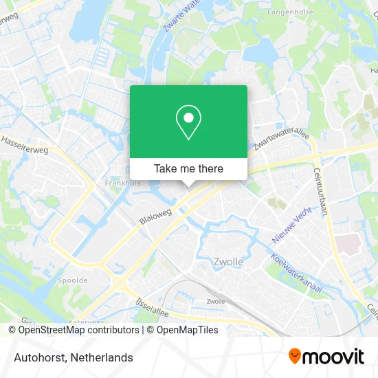 Autohorst Karte