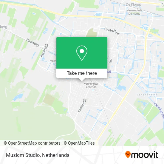 Musicm Studio map