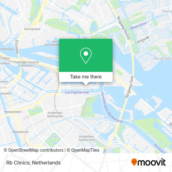 Rb Clinics map
