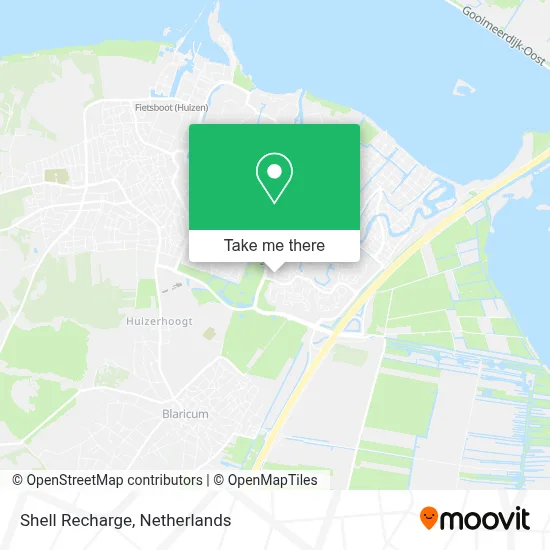 Shell Recharge map