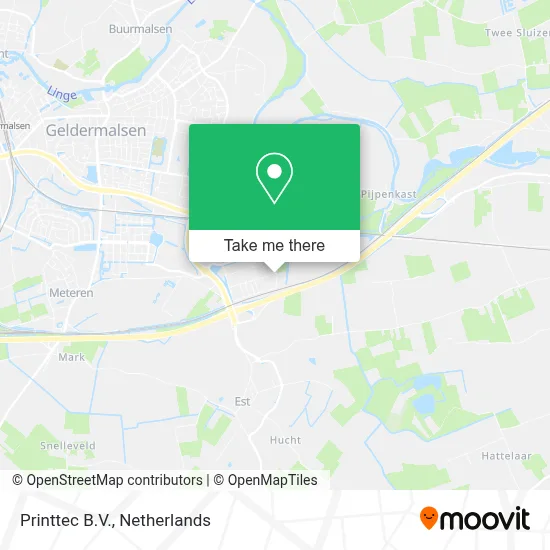 Printtec B.V. map