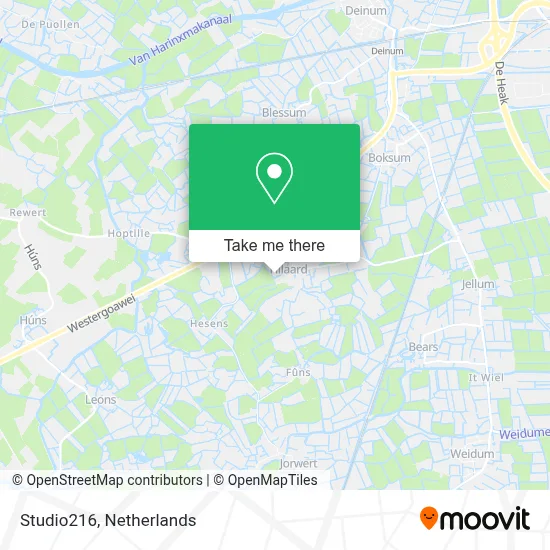Studio216 map