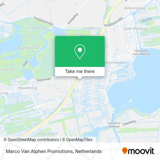 Marco Van Alphen Promotions map