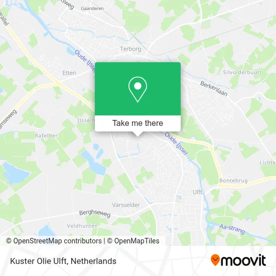 Kuster Olie Ulft map