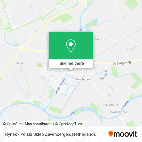 Rynek - Polski Sklep Zevenbergen map