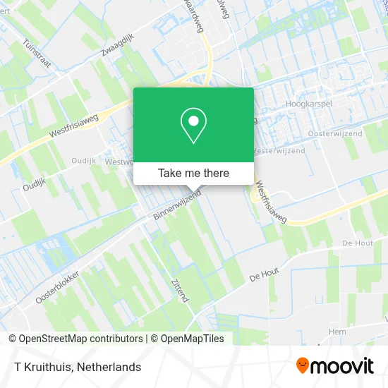 T Kruithuis map
