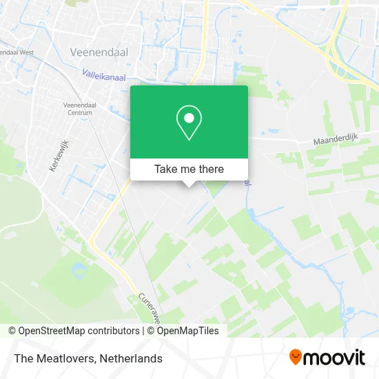 The Meatlovers map