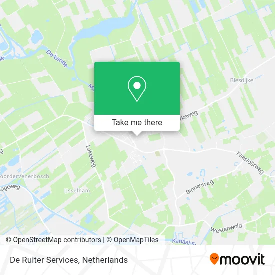 De Ruiter Services map