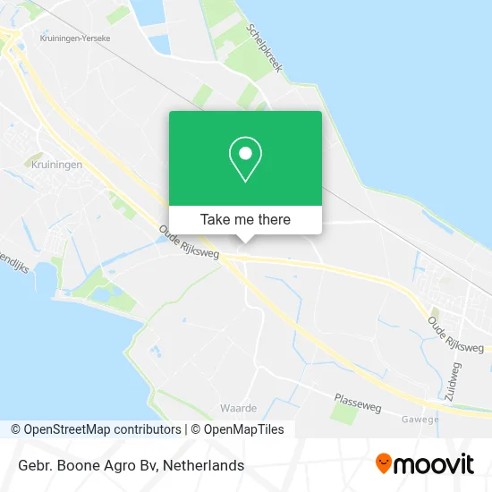 Gebr. Boone Agro Bv map