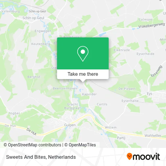 Sweets And Bites map