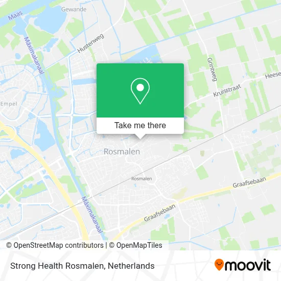 Strong Health Rosmalen map