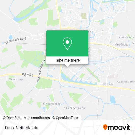 Fens map
