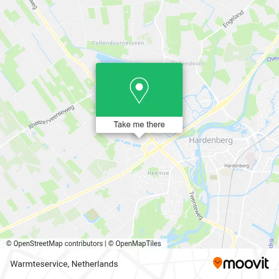 Warmteservice map