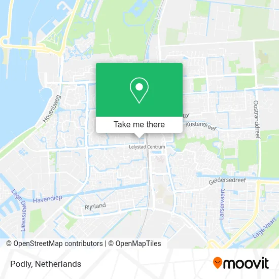 Podly map